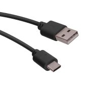 Kabel USB - USB-C 0,5 m 1A crni