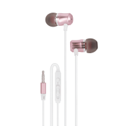 Maxlife žične slušalice za uši MXEP-03 rose gold