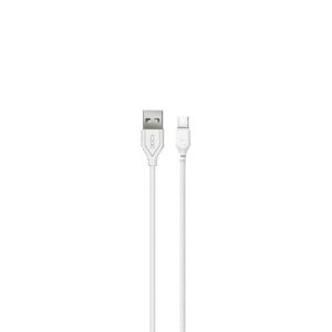 Kabel XO NB103 USB - micro USB 1,0 m 2,1A bijeli