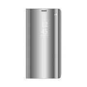 Smart Clear View torbica za Huawei P40 Pro srebrna