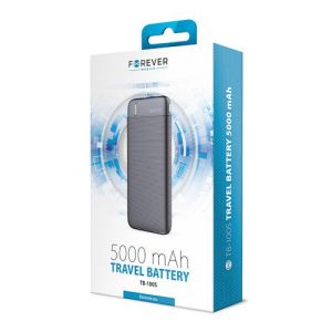 Prijenosno napajanje Power bank 5000 mAh TB-100S crna boja