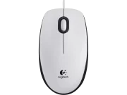 Miš LOGITECH B100 žični optički USB 800dpi bijeli 2.4GHz