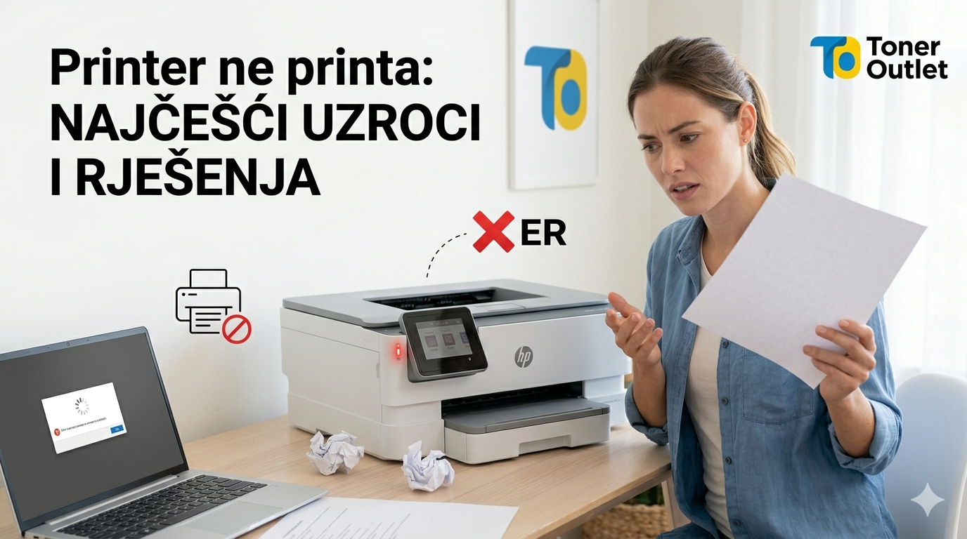 Printer ne printa – najčešći uzroci i rješenja